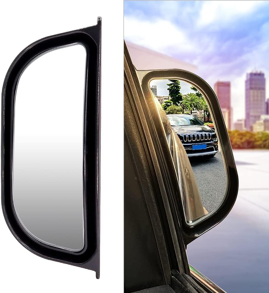 AutoBizarre Anti Collision Adjustable B Pillar Blind Spot Mirror For S