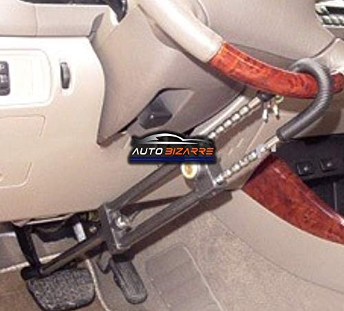 Car clearance steering lock