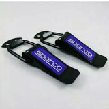 AutoBizarre Car Bumper Security Hook Lock Clips Kit Quick Release Fasteners Bumper Clips for Car Bumpers, Fenders, Trunk and Hatch Lids Compatible with All Cars (Set of 2)