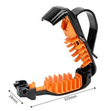 AutoBizarre Car Sun Visor Sunglasses Holder ABS Car Glasses Cases Eyeglasses Holder Clip Fastener Clip with Soft Teeth Compatible with All Cars