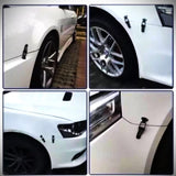 AutoBizarre Car Bumper Security Hook Lock Clips Kit Quick Release Fasteners Bumper Clips for Car Bumpers, Fenders, Trunk and Hatch Lids Compatible with All Cars (Set of 2)