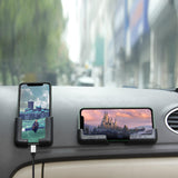 AutoBizarre Multipurpose Self Adhesive Adjustable Car Backseat, Dashboard, Console Mount Mobile Phone Stand Holder