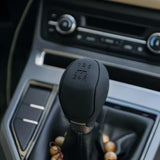 AutoBizarre Car Interior Decoration Anti-Slip Scratch-Resistant 5 Speed Gear Shift Knob Rubber Silicone Cover for All Cars, Vans & Trucks