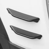 AutoBizarre 8 Pcs Car Front & Rear Bumper Lip Splitter Diffuser Car Exterior Decoration Bumper Knife