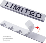 AutoBizarre 3D Raised Limited Metal Monogram Emblem Badge Sticker for All Cars & Bikes