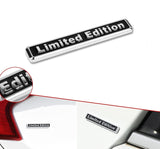 AutoBizarre 3D Raised Large Limited Edition Metal Monogram Emblem Badge Sticker for All Cars & Bikes