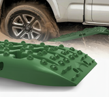 AutoBizarre Set of 2 Pcs Car Recovery Tyre Traction Pad Board Mat Sand Snow Mud Track Off Road Tyre Ladder for Truck, SUV, Off-Road Cars