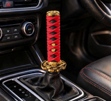 AutoBizarre Samurai Sword Shaped Car Gear Shift Knob Katana Style Personalised Gear Shifter Handle for All Cars