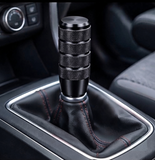AutoBizarre 10cm Aluminum Alloy Weighted Car Gear Shift Knob Stick Lever Handle with Adaptors for Most Automatic Manual Vehicle