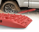 AutoBizarre Set of 2 Pcs Car Recovery Tyre Traction Pad Board Mat Sand Snow Mud Track Off Road Tyre Ladder for Truck, SUV, Off-Road Cars