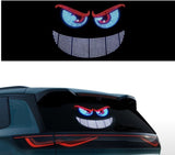 AutoBizarre Devil Eyes LED Lights for Car Windshield Led Panel with USB for Car Rear Window Universal for All Cars, Vans, Trucks, etc