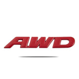 AutoBizarre 3D Raised AWD Metal Monogram Emblem Badge Sticker for All Cars & Bikes