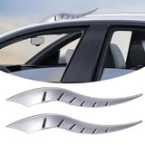 AutoBizarre 2 Pcs Dragon Horn Seeng Shaped Car Roof Decal Creative Devil Horn for Car Exterior Modification & Decoration Universal for all Cars, Bikes, Vans, SUV, etc.