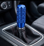 AutoBizarre 10cm Aluminum Alloy Weighted Car Gear Shift Knob Stick Lever Handle with Adaptors for Most Automatic Manual Vehicle