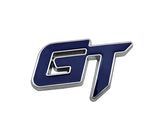 AutoBizarre 3D Raised GT Metal Monogram Emblem Badge Sticker for All Cars & Bikes