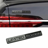 AutoBizarre 3D Raised Dual Color Limited Edition Metal Monogram Emblem Badge Sticker for All Cars & Bikes