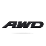 AutoBizarre 3D Raised AWD Metal Monogram Emblem Badge Sticker for All Cars & Bikes