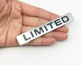 AutoBizarre 3D Raised Limited Metal Monogram Emblem Badge Sticker for All Cars & Bikes