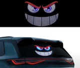 AutoBizarre Devil Eyes LED Lights for Car Windshield Led Panel with USB for Car Rear Window Universal for All Cars, Vans, Trucks, etc