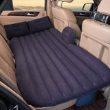 AutoBizarre Car Back Seat Inflatable Air Bed Mattress with Pump & 2 Pillows Portable Car Bed for Kids, Adults, Road Trips, Picnic, Camping Universal for Cars, SUVs, Sedan, Minivan, etc.