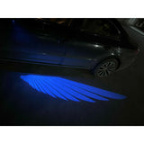 AutoBizarre Car ORVM Side Rear View Mirror Angel Wing Projector Light/Shadow LED Light/Ghost Light/Welcome Lights Universal for All Cars