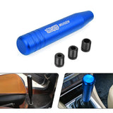 AutoBizarre Aluminium Gear Shift knob Racing Car Gear Lever Shifter with Adaptors for All Manual Cars