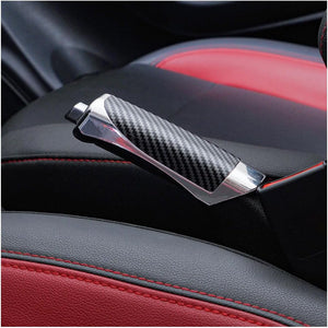 AutoBizarre Car Handbrake Styling Anti-Slip Cover for Handbrake Lever Decoration Protection Cover Universal for All Cars