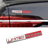 AutoBizarre 3D Raised Dual Color Limited Edition Metal Monogram Emblem Badge Sticker for All Cars & Bikes