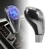 AutoBizarre Cystal LED Gear Knob with 7 Color Touch Activated Multi-Color LED Shift Knob Universal for All Cars