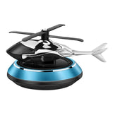 AutoBizarre Solar Powered Rotating Fan Helicopter Design Car Air Freshener Car Dashboard Accessory For Car Interior Decoration For All Cars