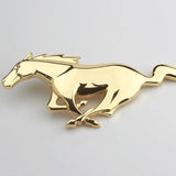 AutoBizarre 3D Raised Mstang Horse Metal Monogram Emblem Badge Sticker for All Cars & Bikes