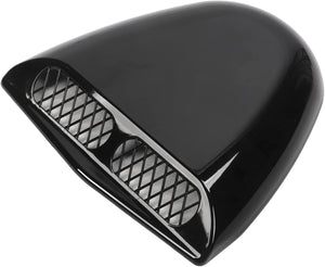 AutoBizarre Bonnet Hood Scoop Vent Black Decorative Dummy Air Intake Grill Duct Universal for All Cars