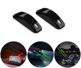 AutoBizarre Car Anti-Collision Anti-Tailgating 2 Pcs Car Exterior Roof Laser Warning Light Green Laser Vehicle Remote Pilot Light Universal for All Cars, Bikes, Vans, Trucks, SUVs, etc.