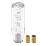 AutoBizarre 15cm Car Gear Stick Crystal Transparent Bubble Gear Knob Gear Shifter Handle Knob with Different Size Adaptors for All Manual Transmission Cars