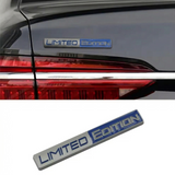 AutoBizarre 3D Raised Dual Color Limited Edition Metal Monogram Emblem Badge Sticker for All Cars & Bikes