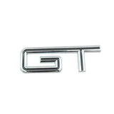 AutoBizarre 3D Raised GT Metal Monogram Emblem Badge Sticker for All Cars & Bikes
