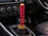 AutoBizarre Samurai Sword Shaped Car Gear Shift Knob Katana Style Personalised Gear Shifter Handle for All Cars