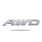 AutoBizarre 3D Raised AWD Metal Monogram Emblem Badge Sticker for All Cars & Bikes