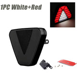 AutoBizarre 12V F1 Style Rear Third Flashing Tail Brake Lights Rear Bumper Pilot Flash Lamp Warning Strobe Stop Safety Light Universal for All Cars, Bikes, SUV, etc