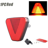 AutoBizarre 12V F1 Style Rear Third Flashing Tail Brake Lights Rear Bumper Pilot Flash Lamp Warning Strobe Stop Safety Light Universal for All Cars, Bikes, SUV, etc