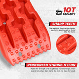 AutoBizarre Set of 2 Pcs Car Recovery Tyre Traction Pad Board Mat Sand Snow Mud Track Off Road Tyre Ladder for Truck, SUV, Off-Road Cars