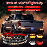 AutoBizarre 1.2 Mtrs 3 in 1 Brake Turn Signal DRL Light Truck Tailgate Light Pickup Tail Light Strip Compatible with All Cars, Trucks, SUV, Vans