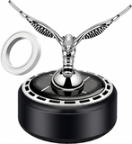 AutoBizarre Solar Powered Car Air Freshener Rotating Eagle Figurine Perfume For Car Dashboard