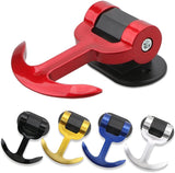 AutoBizarre Car Dummy Tow Hook Bumper Tow Hook 180 Degree Adjustable Self-Adhesive T-Shaped Anchor Shaped Vehicle Towing Hook for Car Decoration Universal for All Cars, SUV