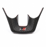 AutoBizarre Car Styling Carbon Fiber GR Steering Wheel Trim Compatible with Toyota Fortuner & Hilux 2015 onwards Steering Wheel
