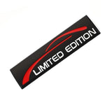 AutoBizarre 3D Raised Black Limited Edition Car Metal Monogram Emblem Badge Sticker for All Cars & Bikes