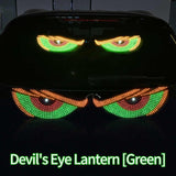 AutoBizarre Devil Eyes LED Lights for Car Windshield Led Panel with USB for Car Rear Window Universal for All Cars, Vans, Trucks, etc