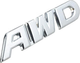 AutoBizarre 3D Raised AWD Metal Monogram Emblem Badge Sticker for All Cars & Bikes