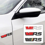 AutoBizarre 3D Raised VRS Metal Monogram Emblem Badge Sticker for All Cars & Bikes