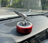 AutoBizarre Solar Powered Car Air Freshener Rotating Eagle Figurine Perfume For Car Dashboard